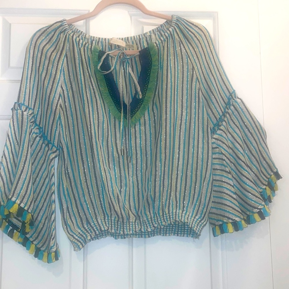 Ramy Brook Boho tie top women’s xxs